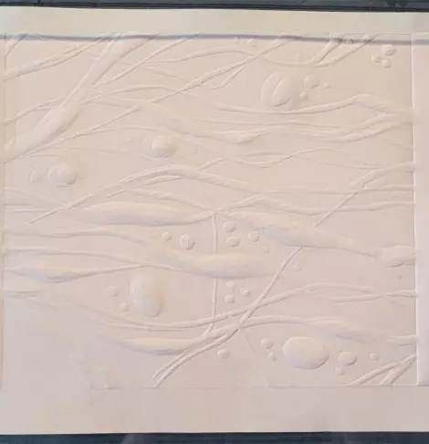 Formas Orgânicas — Tríptico, painel 2, de Vera Lucia Pereira